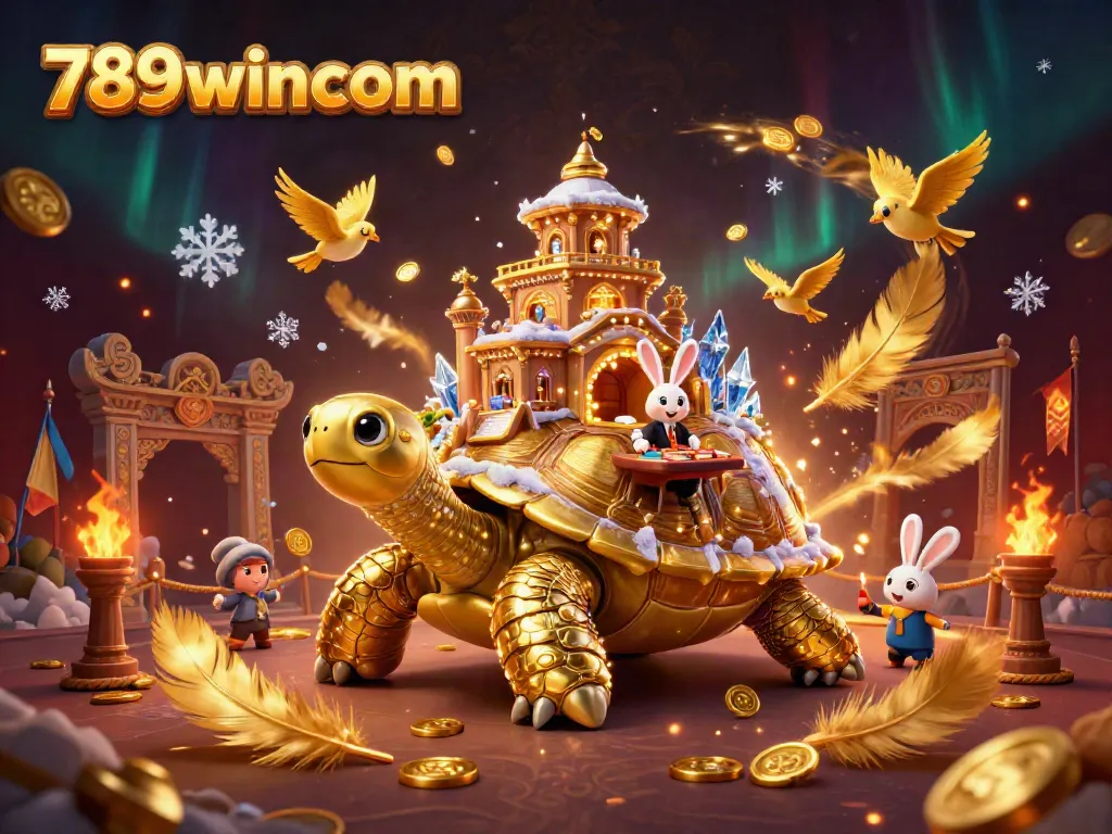 Experience winning at 789wincom with a golden tortoise casino and rabbit dealer.