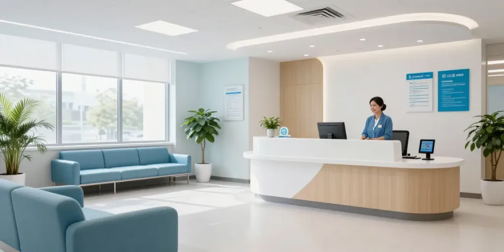 "Modern healthcare clinic providing trusted patient care at situs gacor services"