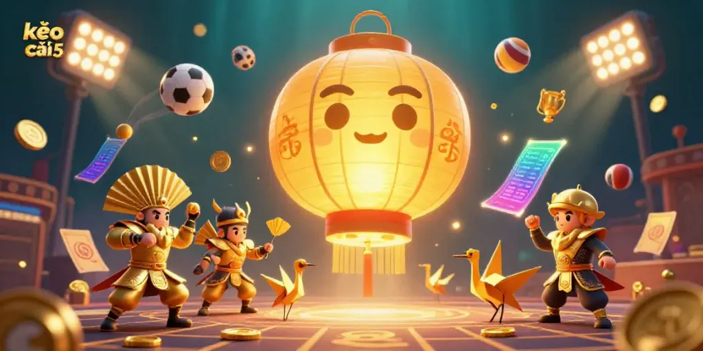 Engage with kèo nhà cái 5 by exploring dynamic sports betting elements and captivating golden visuals.