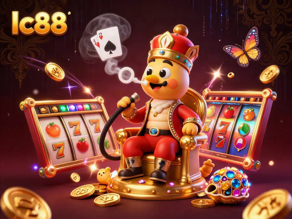 lc88 players enjoying vibrant gaming with rich visuals and exciting slot reels in action