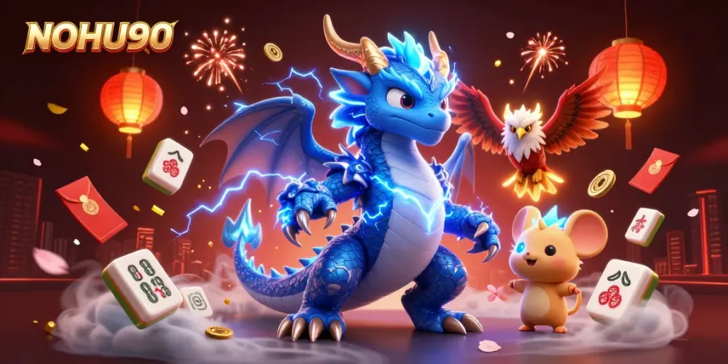 Engage with exciting NOHU90 casino adventures featuring vibrant characters and dynamic gambling elements.