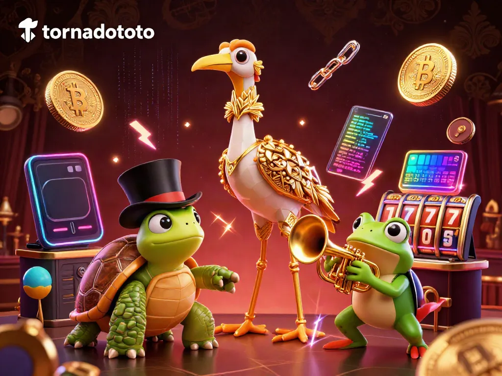 Experience thrilling wins at tornadototo with vibrant 3D characters and lively casino elements.