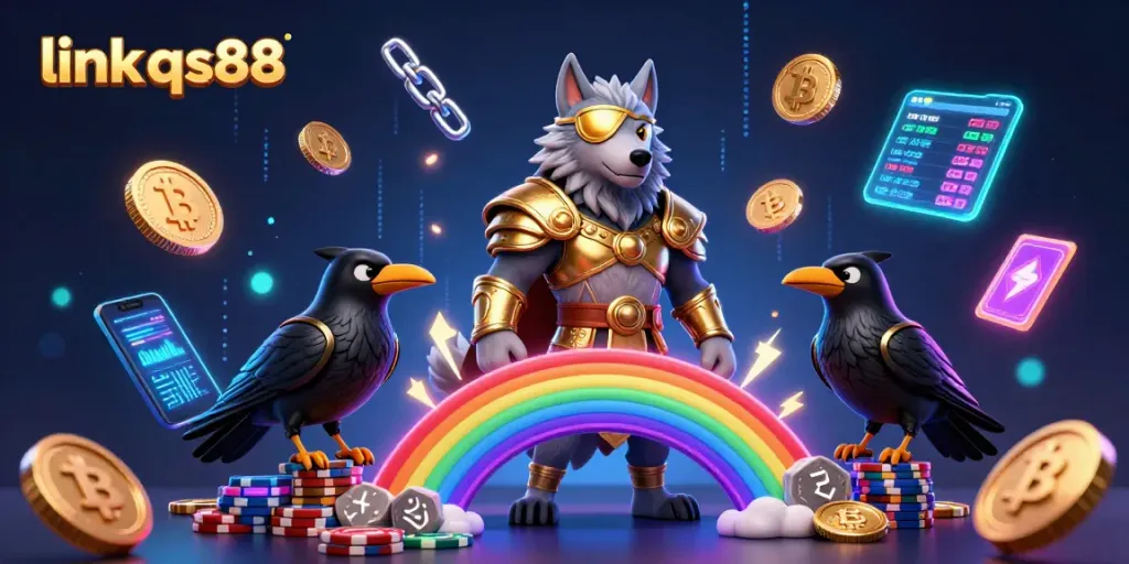 Join the fun at link qs88 with our exclusive 3D casino experience, showcasing vibrant characters and crypto elements.