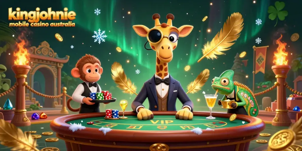 Experience the excitement at kingjohnnie mobile casino australia with dynamic game elements and vibrant characters.